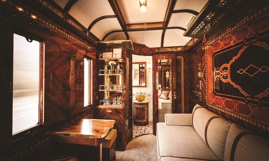 Die Accommodation Suite im Venice Simplon Orient Express | © Gettyimages.com/Martin Scott Powell 