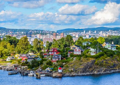 Oslo am Oslofjord | © Gettyimages.com/Damien Verrier