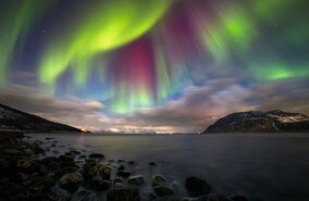 Harstad, Polarlichter
