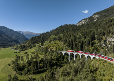 Bernina Express | © Rhätische Bahn/Andrea Michael Badrutt