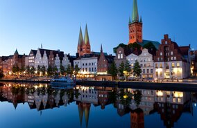 Lübeck am Abend