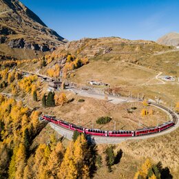 Bernina Express | © Rhaetische Bahn / Patrick Cavelti