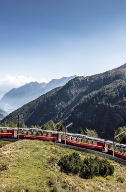 Bernina Express | © Rhäthische Bahn