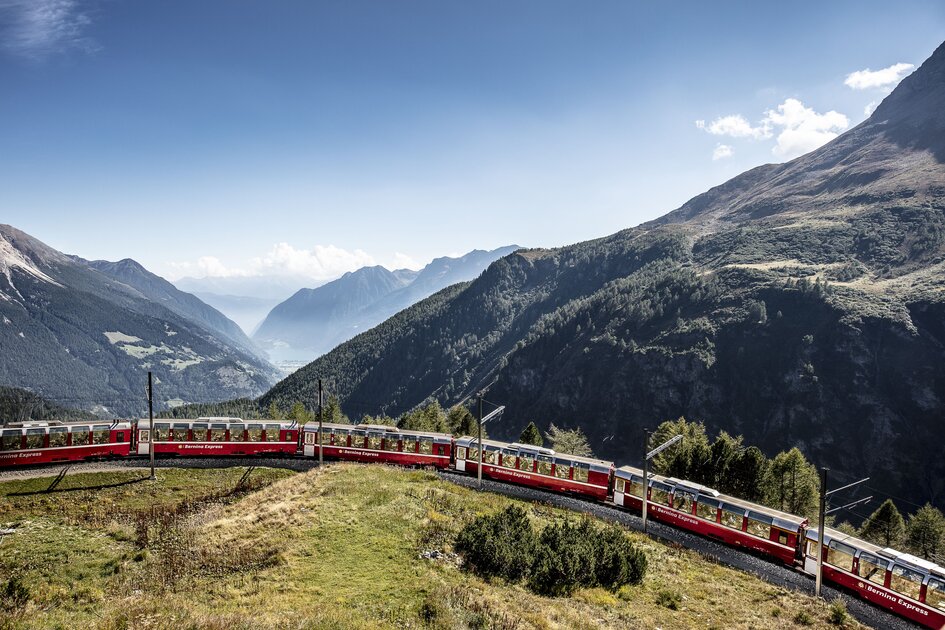 Bernina Express | © Rhäthische Bahn