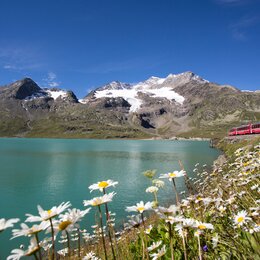 Bernina Express | © Rhätische Bahn / Christoph Benz