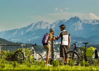 Tauernradweg_Pause | © Salzburger Land Tourismus