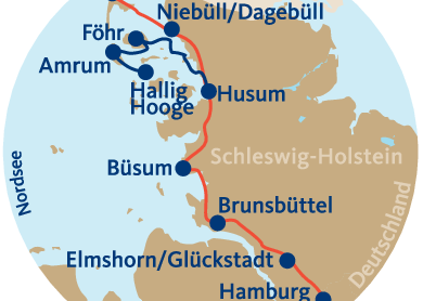 Karte_Nordseekuesten_Radweg_Nordfriesland
