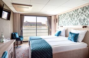 Wohnbeispiel 2-Bett-Kabine Superior