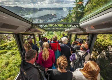 Bergen, Floibahnen