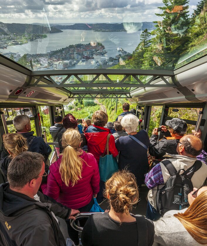 Bergen, Fløibahn | © Visit Norway/Giovanni Tagini