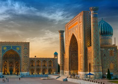 Samarkand, Registan Platz | © Stock.adobe.com/monticelle