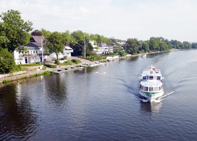 Ruhrtal Radweg bei Mühlheim