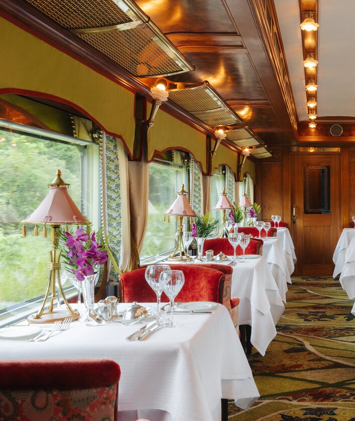 Eastern & Oriental Express, Restaurantwagen