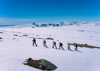 Schneeschuhwanderung | © Yngve Ask