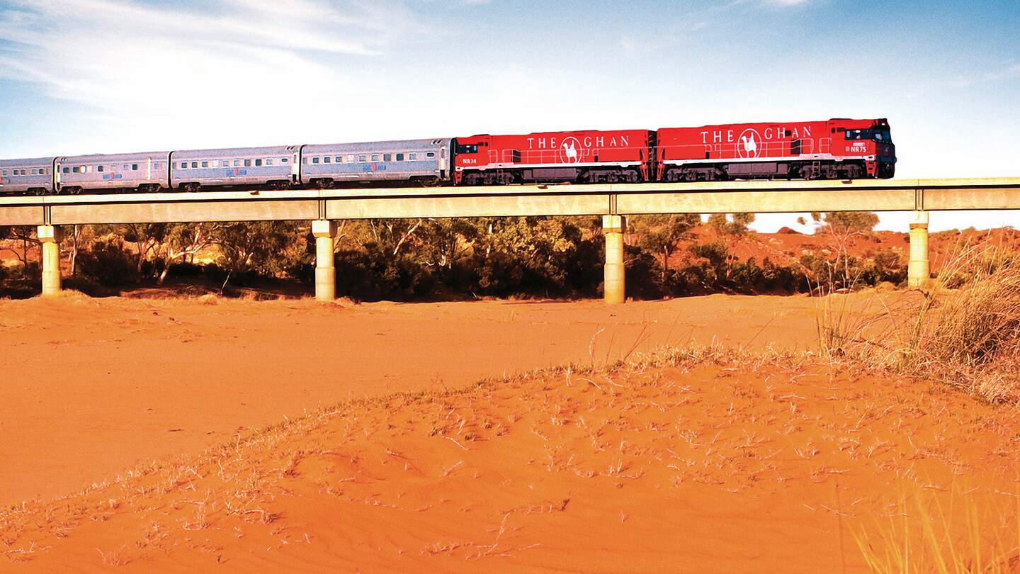 The Ghan | © Great Southern Rail/Tom Roschi