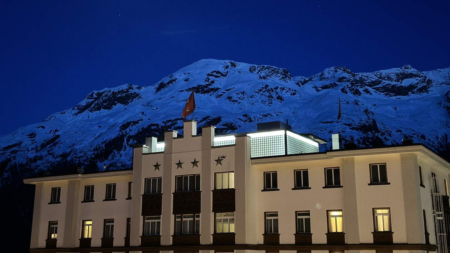 Ausblick Hotel Steffanie St. Moritz | © Verena Cezanne