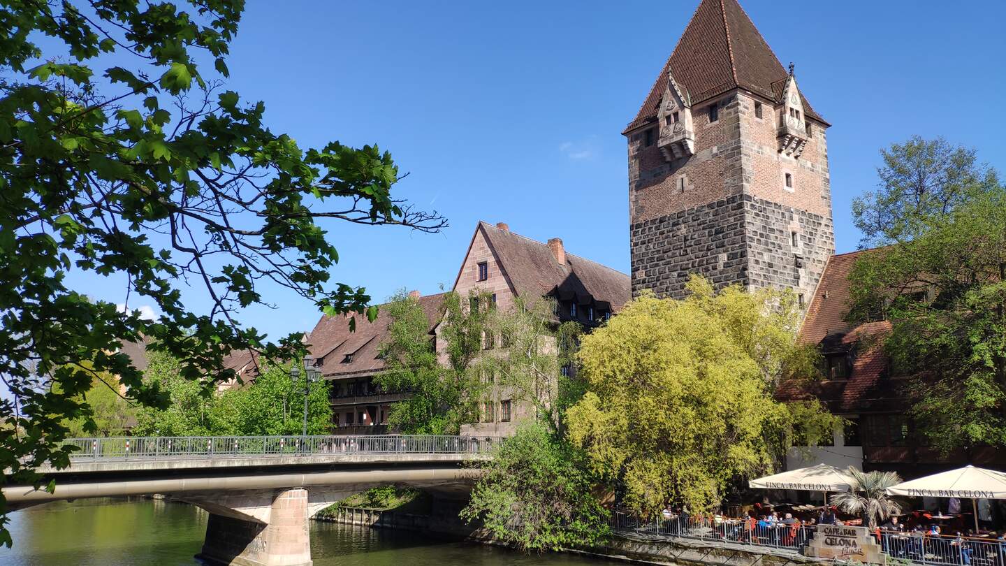 Nürnberg Heubrücke an der Pegnitz | © © Jens Hinsche