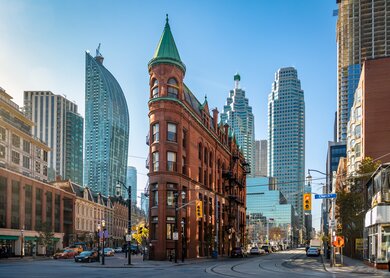 Das Gooderham Building in Toronto, Kanada | © GettyImages.com/C. Diegograndi