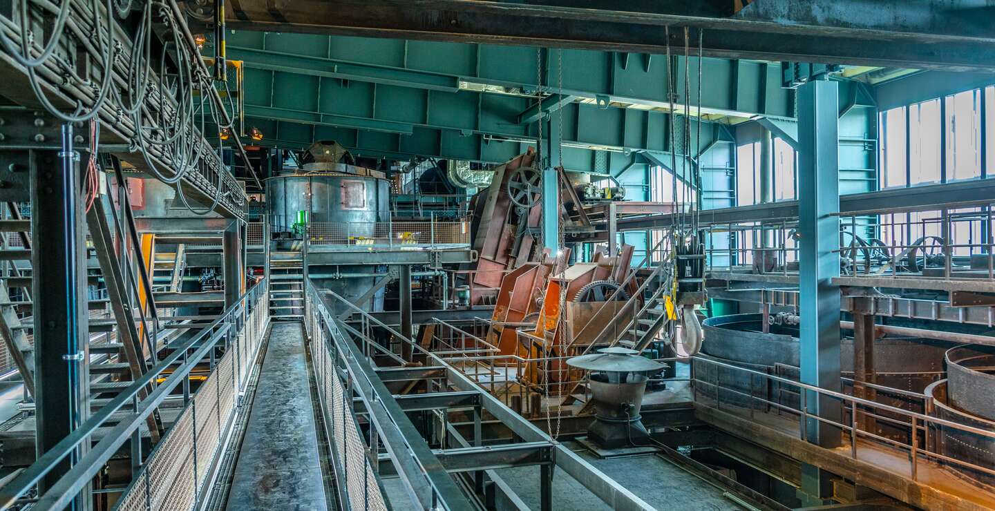 Industriekomplexes Zollverein in Essen von innen | © Gettyimages.com/trabantos