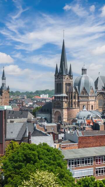 Blick auf die Skyline von Aachen | © Gettyimages.com/taranchic