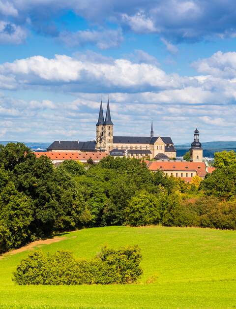 Blick auf Bamberg vom Michelsberg aus | © Gettyimages.com/Animaflora