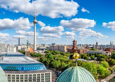 Berliner Stadtzentrum von der Berliner Kathedrale aus gesehen  | © Gettyimages.com/frankpeters