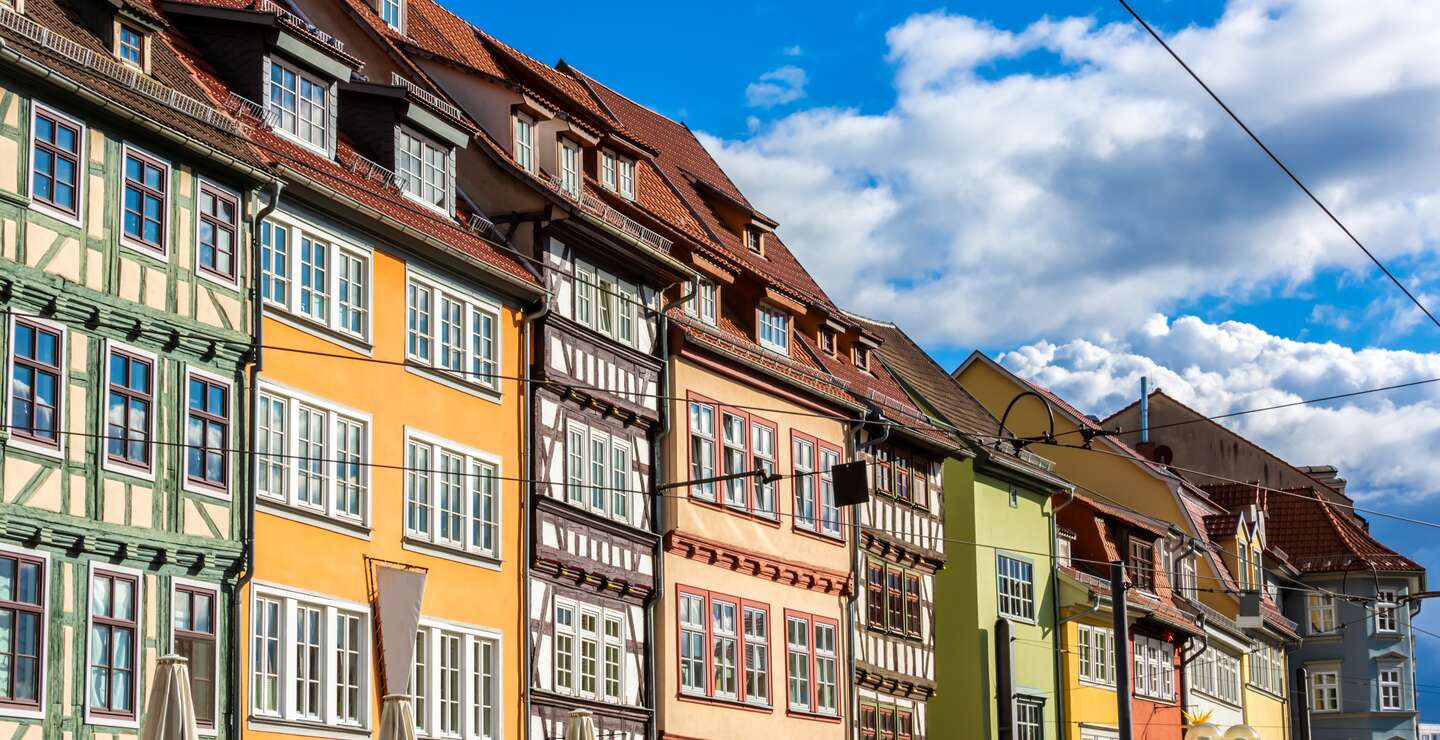 Alte Haeuser in Erfurt | © Gettyimages.com/querbeet