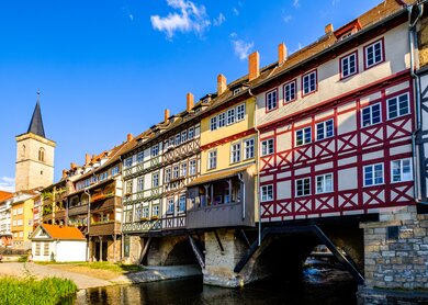 Blick von unten auf die Kramerbruecke | © Gettyimages.com/FooTToo