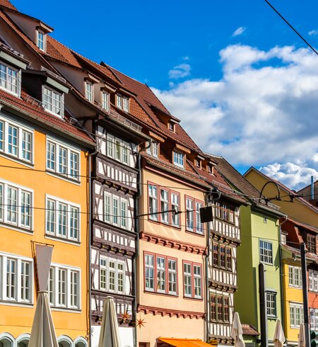 Alte Haeuser in Erfurt | © Gettyimages.com/querbeet