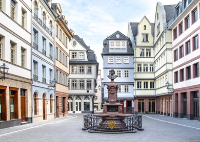 Wiederaufbau der Altstadt in Frankfurt | © Gettyimages.com/Stephan Behnes