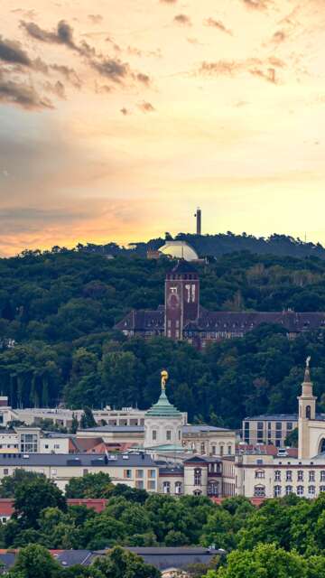 Blick von oben auf die Stadt Potsdam | © Gettyimages.com/Wirestock