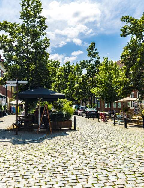 Blick auf die Straßen des holländischen Viertels in Potsdam | © Gettyimages.com/querbeet