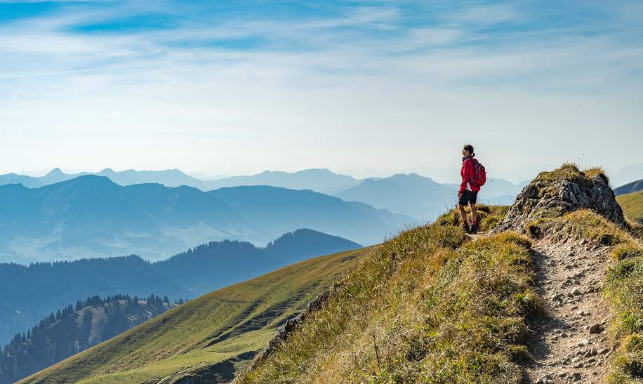 Wandern in den Allgäuer Alpen | © © Gettyimages.com/Uwe Moser