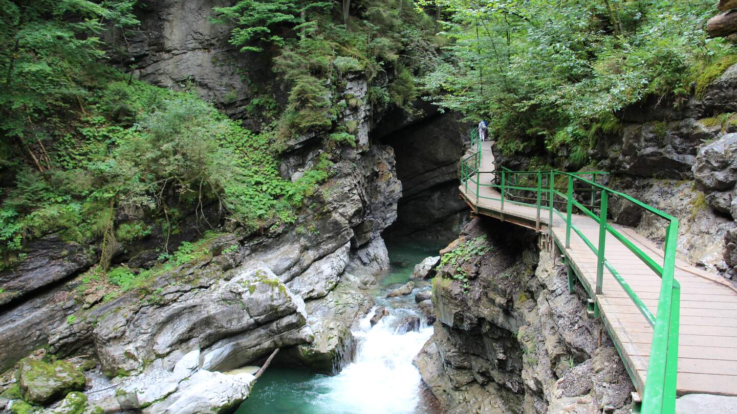 Die Breitachklamm bei Oberstdorf im Sommer  | © Gettyimages.com/heinzjuergensommer