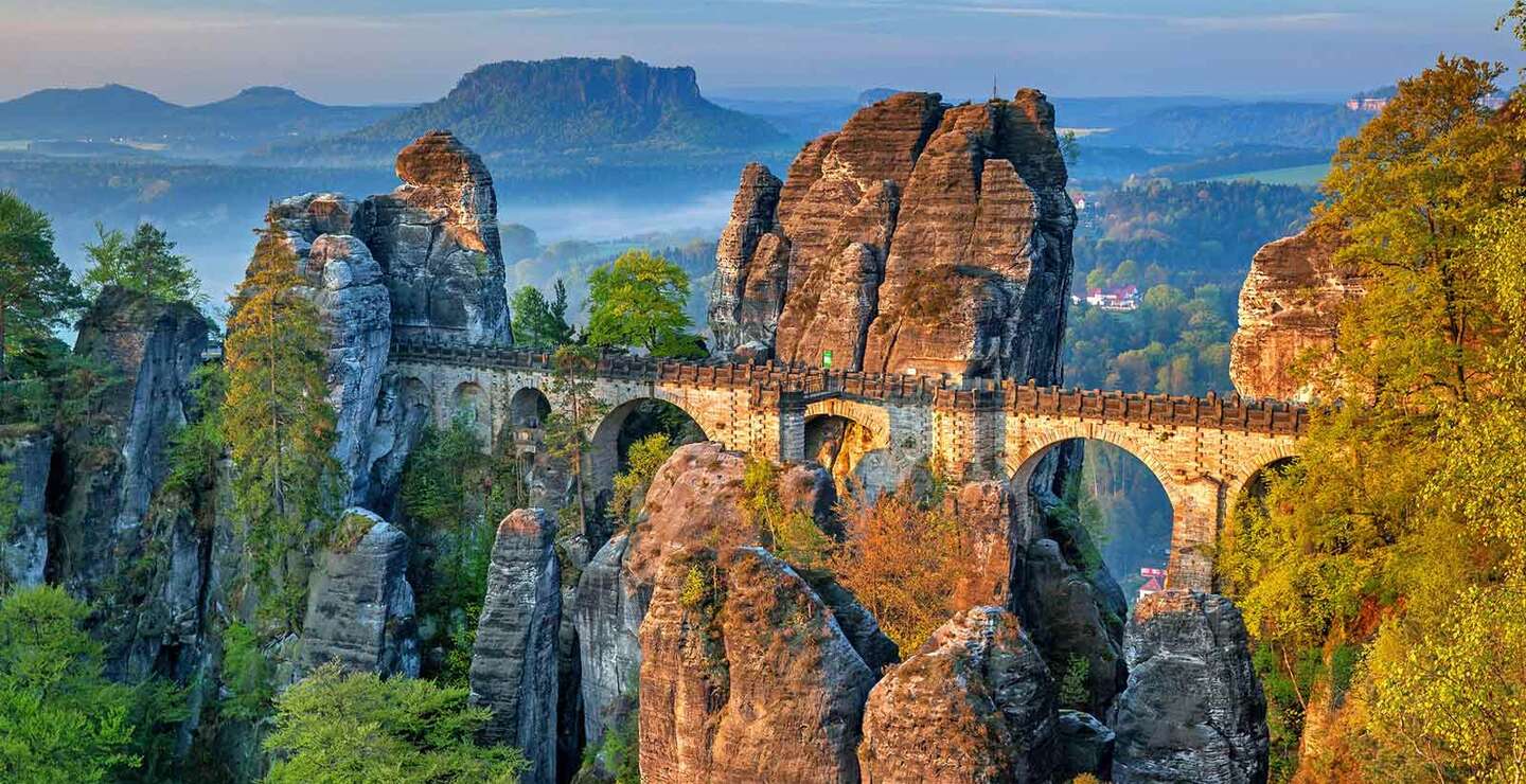 Basteibrücke in der Sächsischen Schweiz | © © Julius Silver/pixabay.com