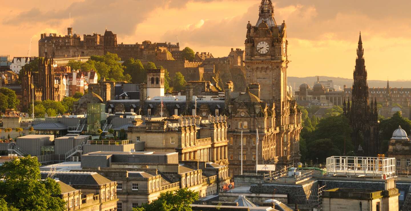 Blick auf die Altstadt in Edinburgh | © Gettyimages.com/Chris Hepburn