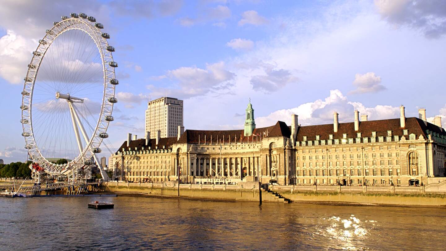 Blick auf London und das London Eye | © Gettyimages.com/Thinkstock Images