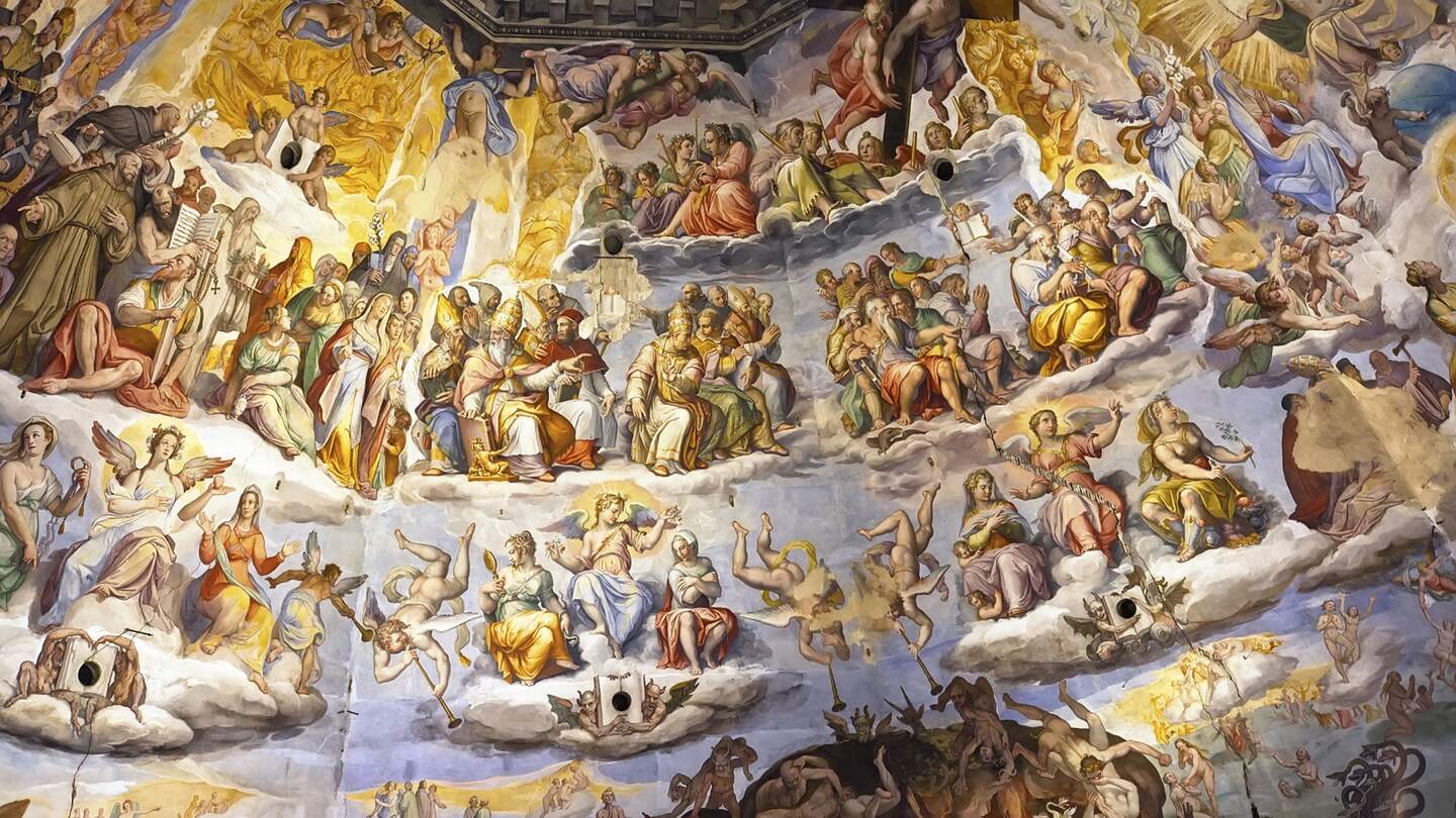 Wand- und Deckenkunstwerke im Dom von Florenz | © © iSailorr / 2016 Thinkstock.