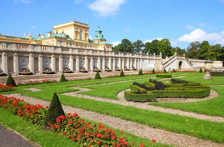Warschau, Polen. Berühmter Wilanow-Palast und Gärten. Altes Wahrzeichen | © Gettyimages.com/tupungato