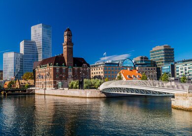 Stadtlandschaft von Malmoe, Schweden | © gettyimages.com/mathess 