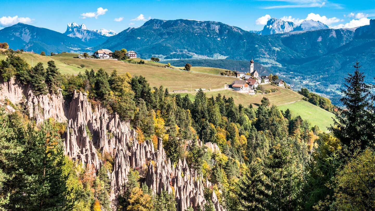 Rittner Erdpyramiden, Bozen, Italien | © Gettyimages.com/FooTToo