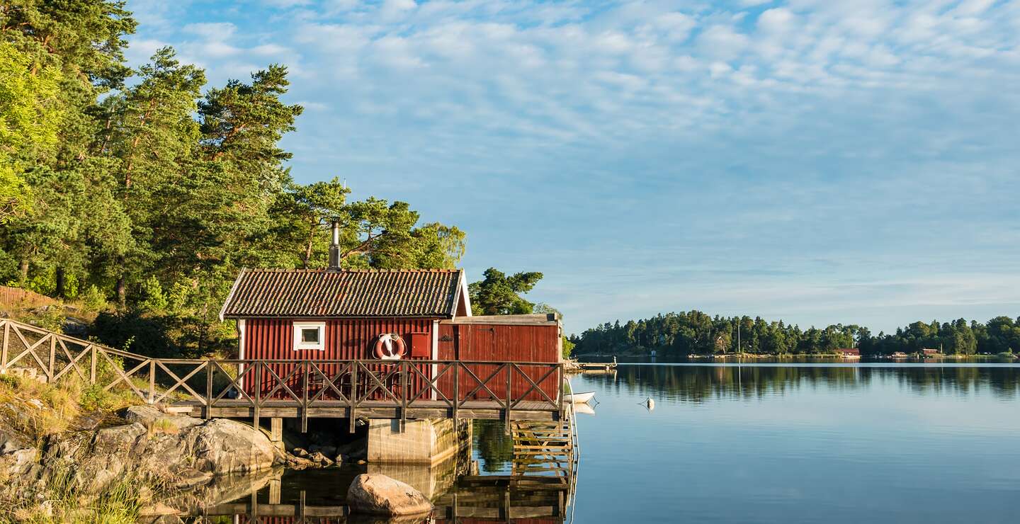 Archipel an der Ostseekueste in Schweden. | © gettyimages.com/RicoK69
