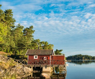 Archipel an der Ostseekueste in Schweden. | © gettyimages.com/RicoK69