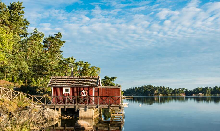 Archipel an der Ostseekueste in Schweden. | © gettyimages.com/RicoK69