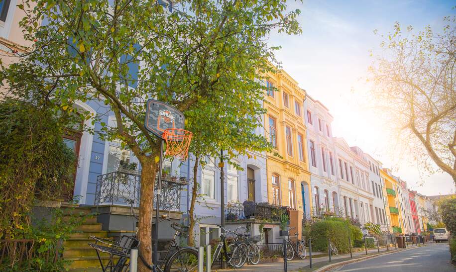 eine wunderbare Strasse in Bremen | © WFB Bremen/ Carina Tank