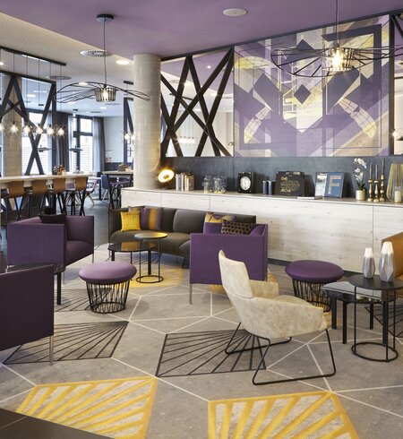 the niu air Hotel in Frankfurt Living Lobby | © Novum Hospitality