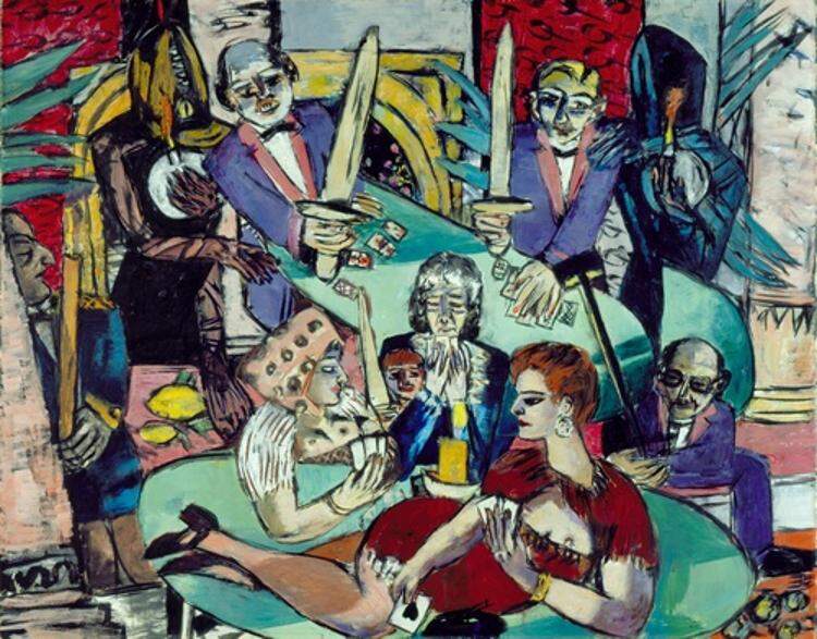 Bild Traum von Monte Carlo von Max Beckmann in der Staatgalerie Stuttgart | © Staatsgalerie Stuttgart