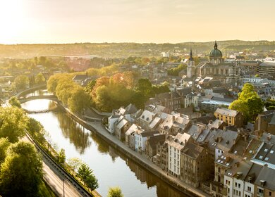 Blick auf die Stadt Namur | © WBTDominik Ketz