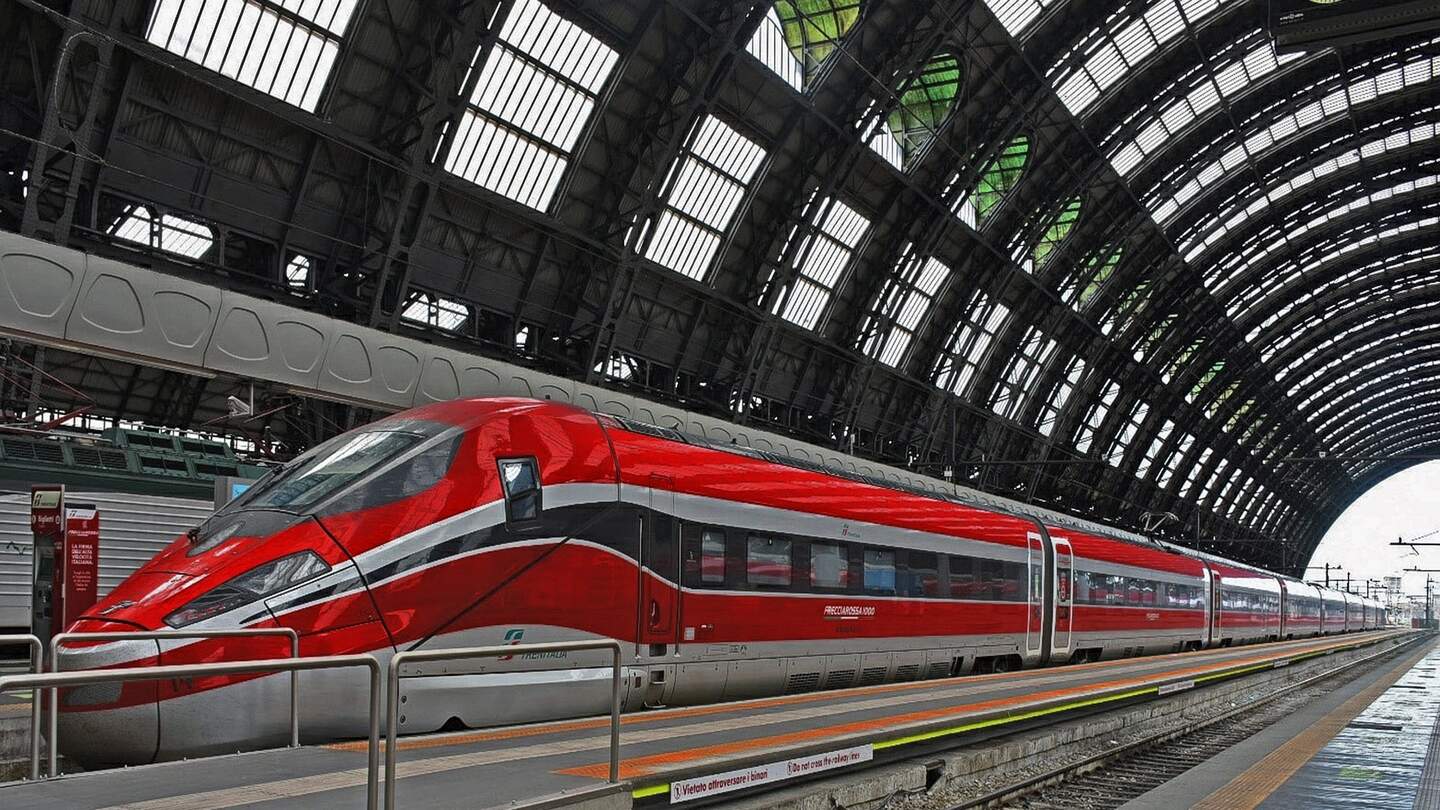 Italo Schnellzug in einem Bahnhof | © pixabay