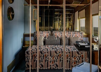 La Dolce Vita Orient Express Wohnbeispiel Deluxe Kabine | © Orient Express SAS